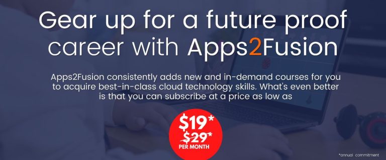 Gear up for a future proof career with Apps2Fusion